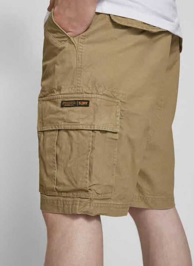 Superdry Regular fit korte cargobroek met riem model 'Heavy' - Foto 2
