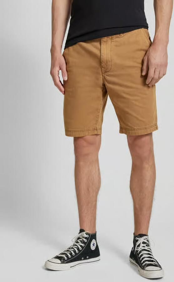 Superdry Regular fit korte chino met steekzakken opzij - Foto 2