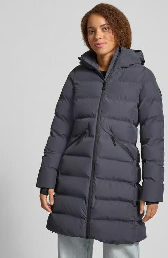 Superdry Regular fit lange jas in doorgestikte look model 'City' - Foto 2