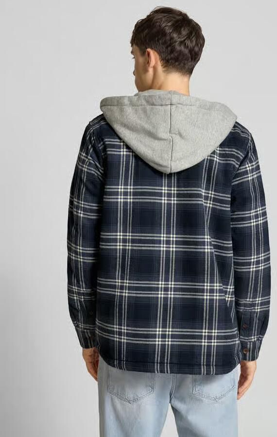 Superdry Regular fit overhemdjack met borstzakken