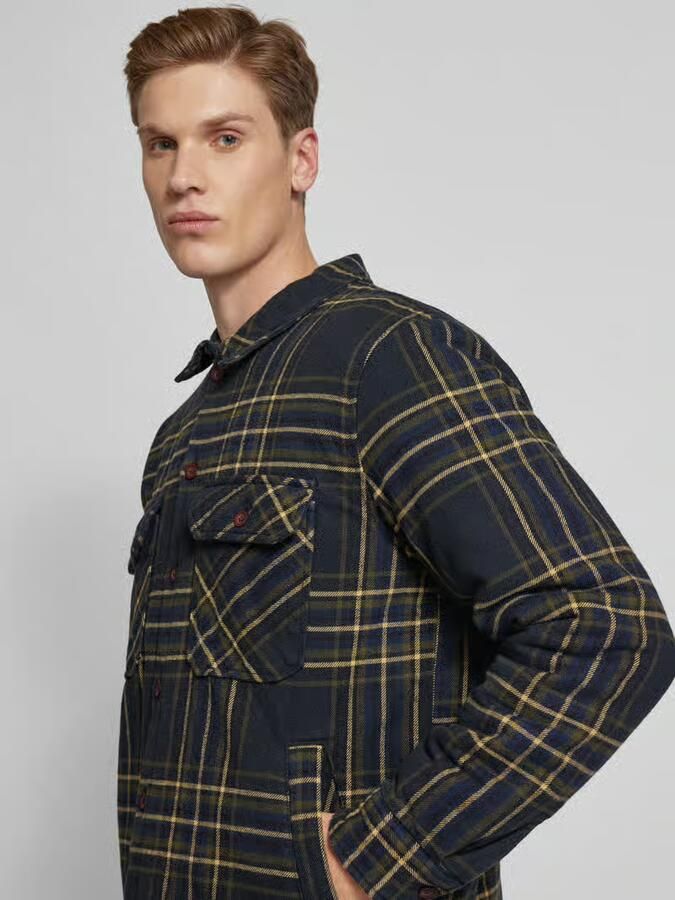 Superdry Overhemd Lange Mouw Surchemise à carreaux matelassée Surplus - Foto 2