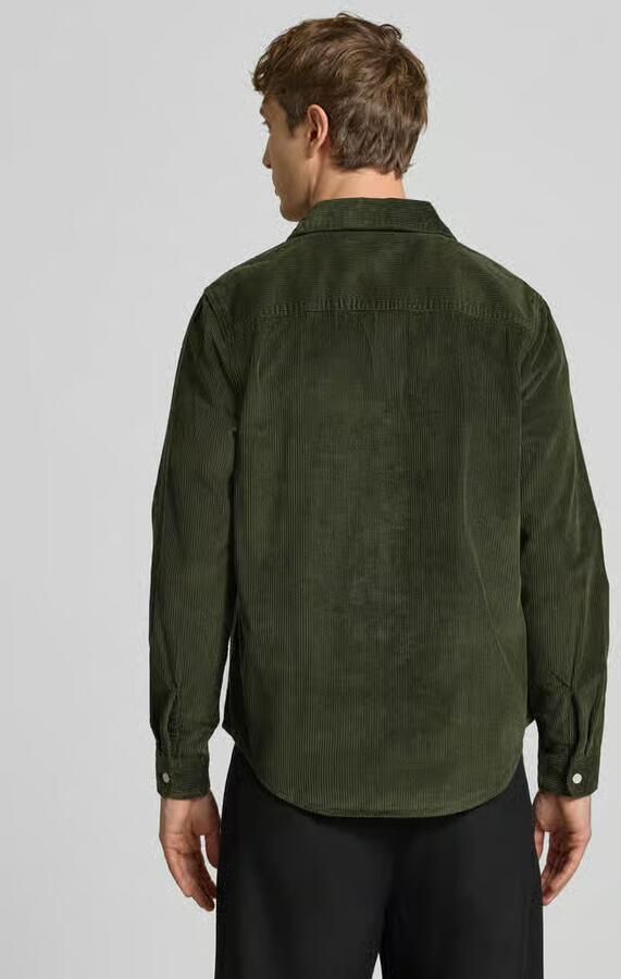 Superdry Regular fit overhemdjack van corduroy met kentkraag - Foto 2