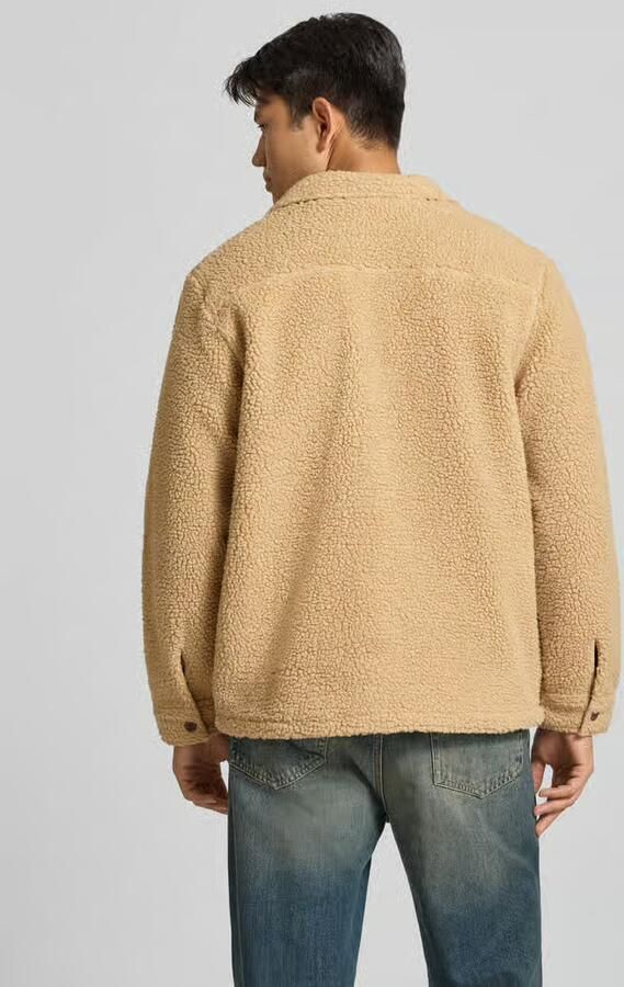 Superdry Regular fit overhemdjack van fleece - Foto 2