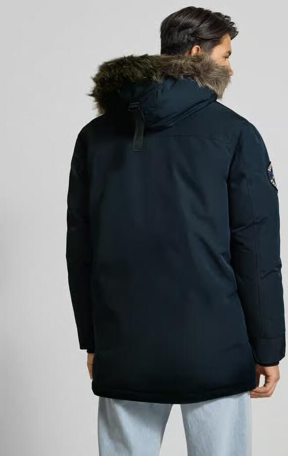 Superdry Regular fit parka met klepzakken model 'Everest'