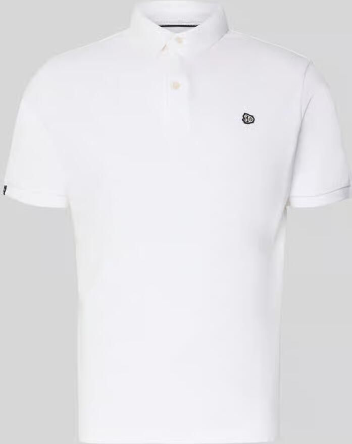 Superdry regular fit poloshirt met gestikt logo - Foto 2