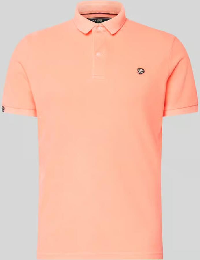 Superdry regular fit poloshirt met gestikt logo - Foto 2