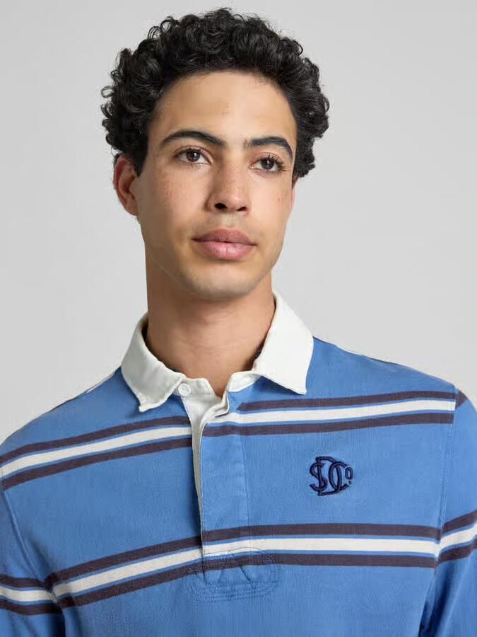 Superdry regular fit poloshirt met gestikt logo