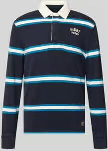 Superdry regular fit poloshirt met gestikt logo