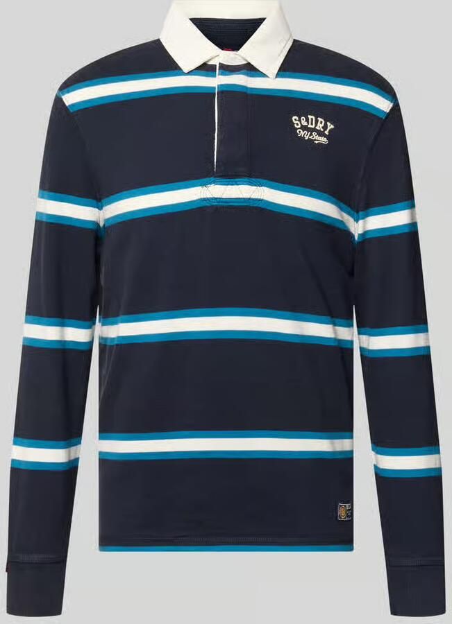 Superdry regular fit poloshirt met gestikt logo - Foto 2