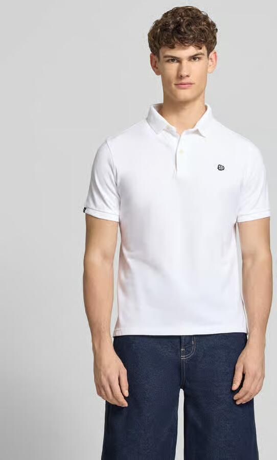 Superdry regular fit poloshirt met gestikt logo - Foto 3