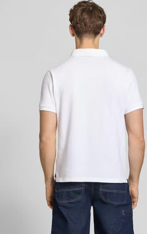 Superdry regular fit poloshirt met gestikt logo