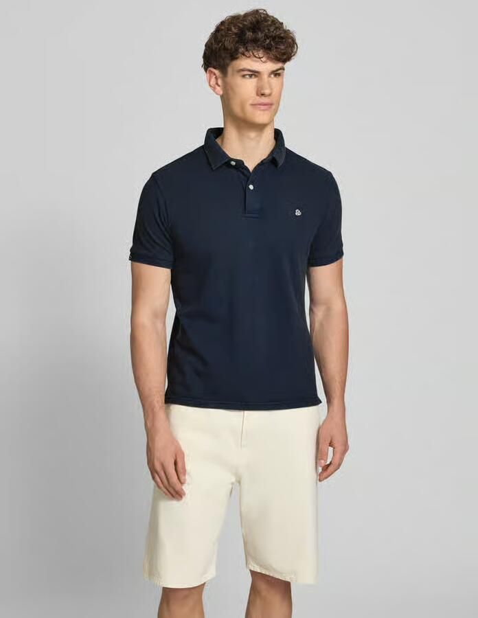 Superdry regular fit poloshirt met gestikt logo - Foto 5