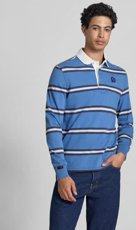 Superdry regular fit poloshirt met gestikt logo - Foto 5