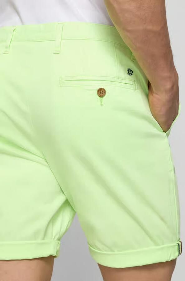 Superdry regular fit short met muntzakje