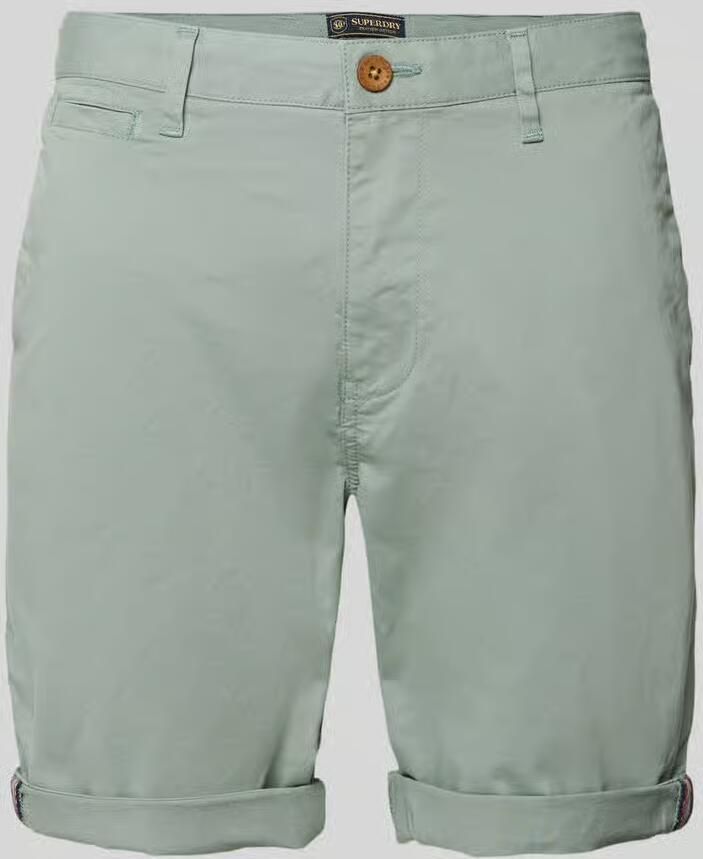 Superdry regular fit short met muntzakje - Foto 2