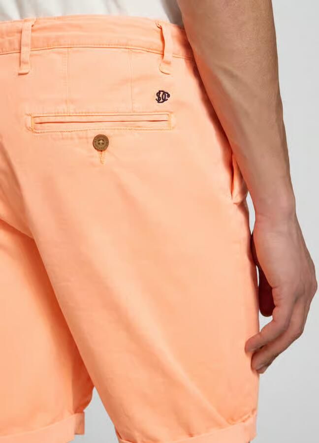Superdry regular fit short met muntzakje
