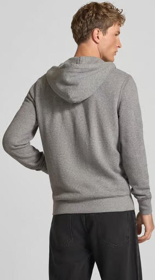 Superdry Regular fit sweatjack van katoenmix met labeldetail - Foto 3