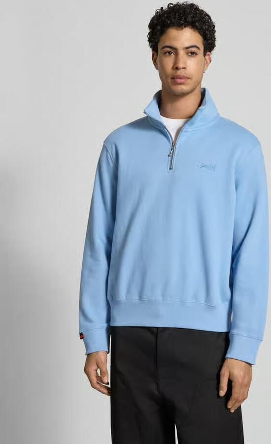 Superdry Regular fit sweatshirt met logostitching - Foto 4