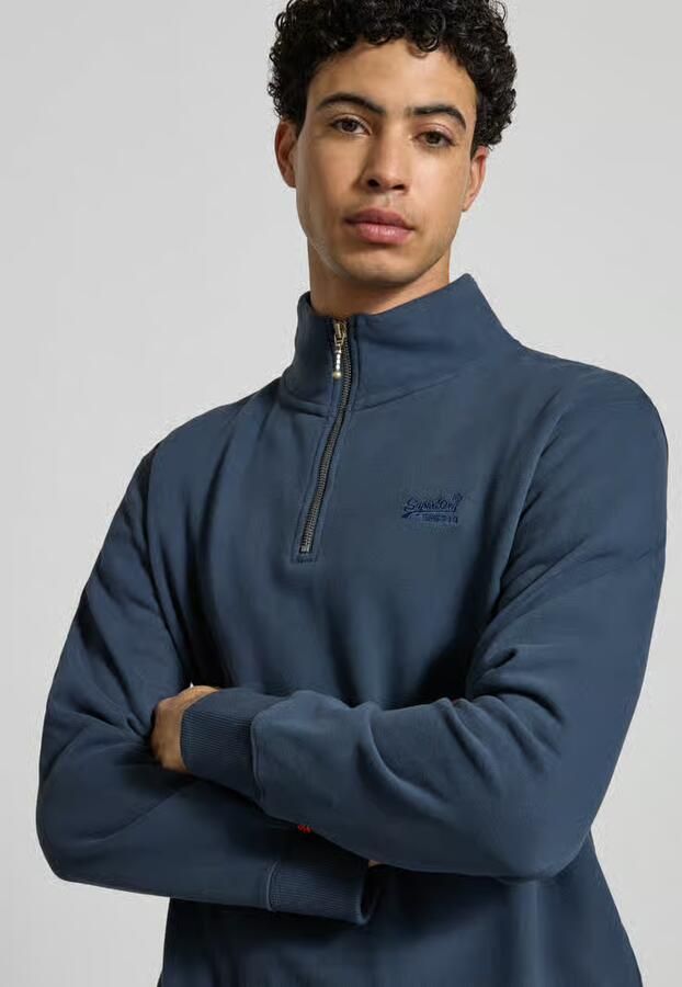 Superdry Schipperstrui met labelstitching model 'Essential' - Foto 4