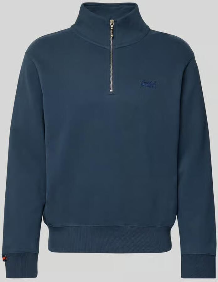 Superdry Schipperstrui met labelstitching model 'Essential' - Foto 3