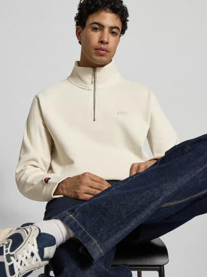 Superdry Regular fit sweatshirt met logostitching - Foto 2
