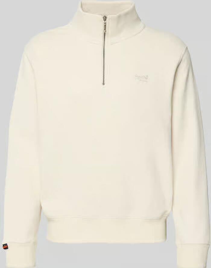 Superdry Regular fit sweatshirt met logostitching