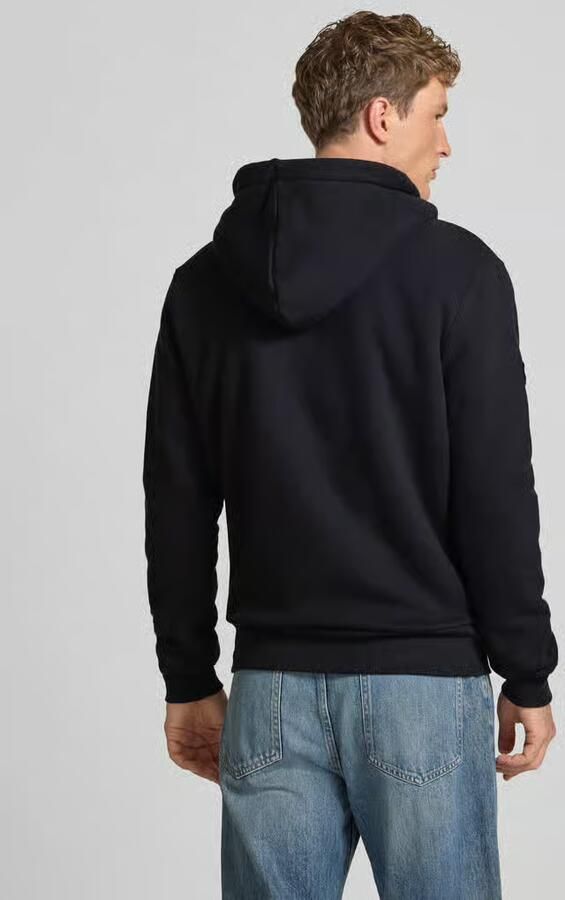 Superdry regular fit sweatvest met gedeelde kangoeroezak model 'Borg' - Foto 6