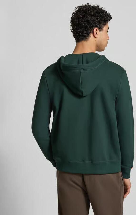 Superdry Regular fit sweatjack met logostitching