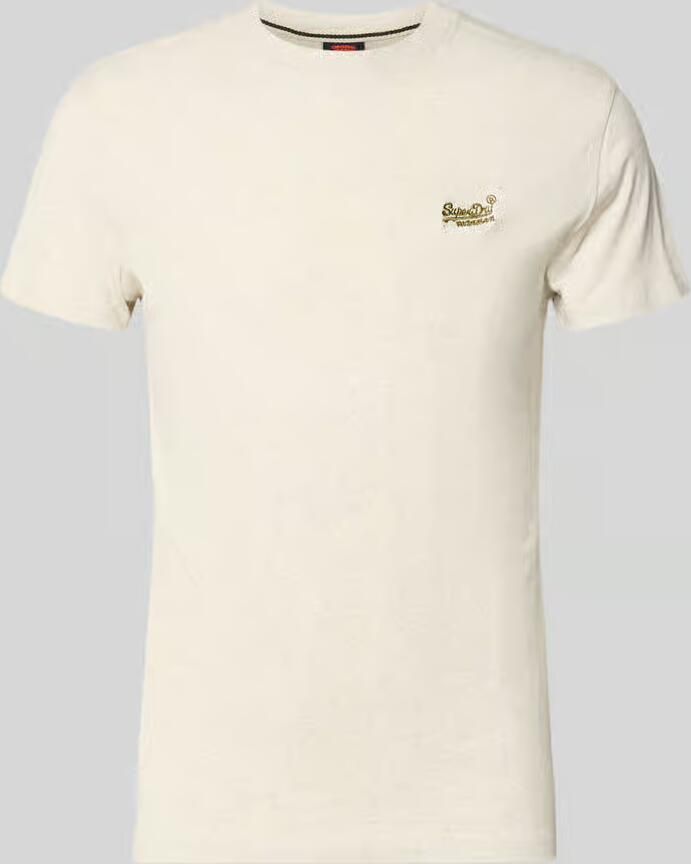 Superdry regular fit T-shirt met gestikt logo - Foto 2