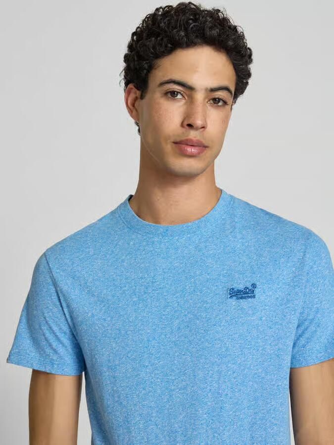Superdry T-shirt met korte mouwen Vintage Logo Emb Blauw Heren - Foto 2
