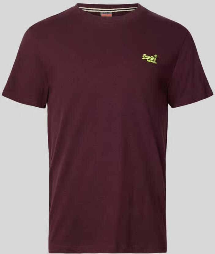 Superdry regular fit T-shirt met gestikt logo - Foto 2