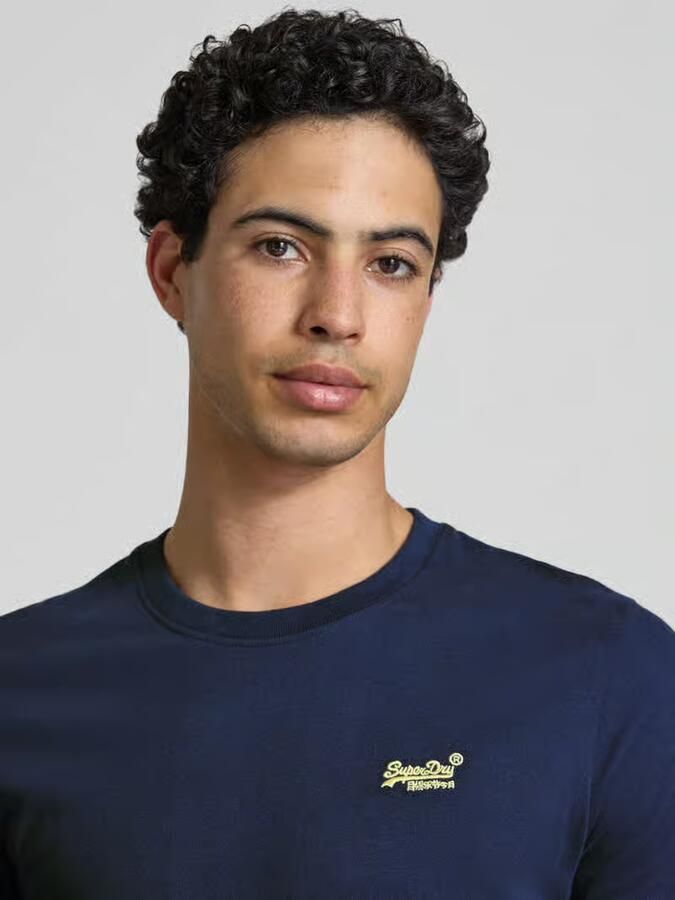 Superdry regular fit T-shirt met gestikt logo