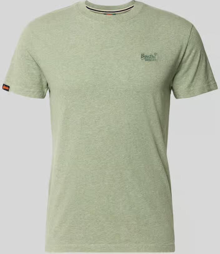Superdry regular fit T-shirt met gestikt logo - Foto 2