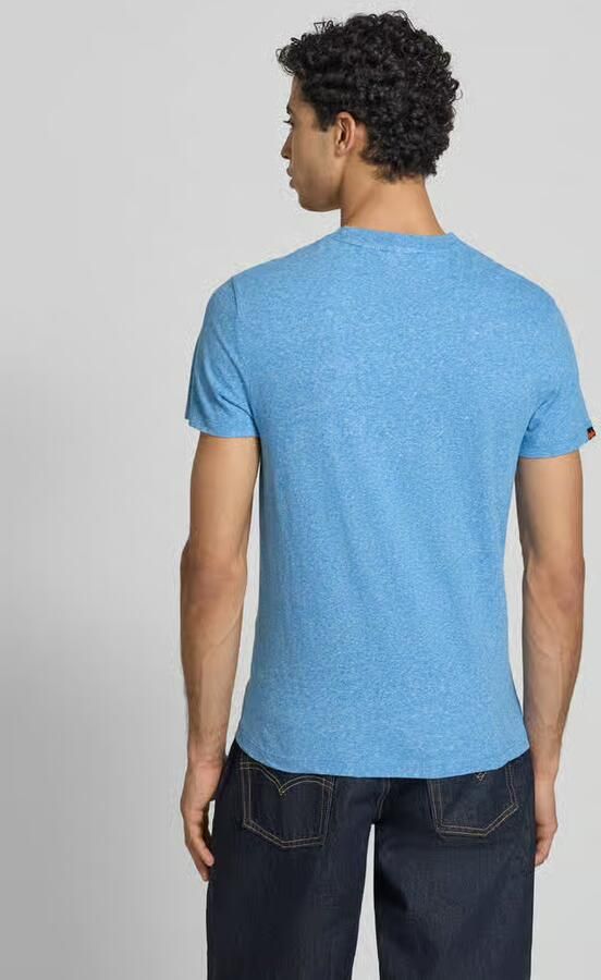 Superdry T-shirt met korte mouwen Vintage Logo Emb Blauw Heren - Foto 12