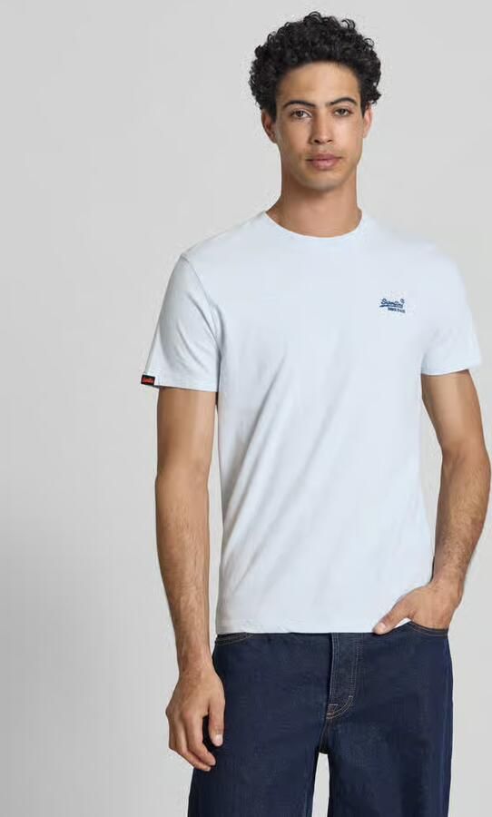 Superdry regular fit T-shirt met gestikt logo - Foto 2