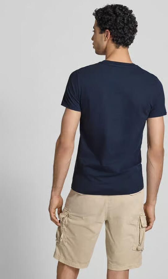 Superdry regular fit T-shirt met gestikt logo
