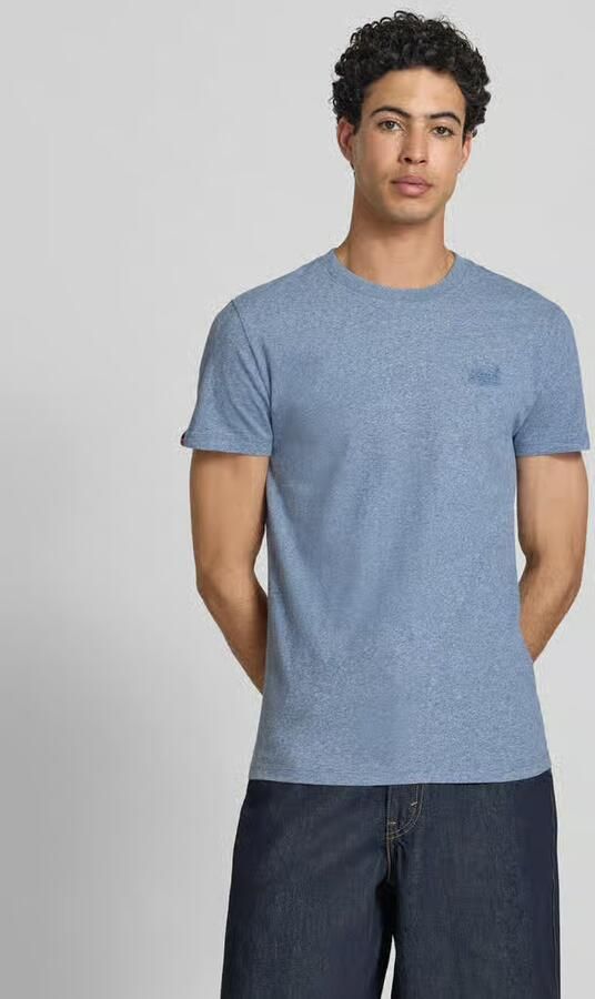 Superdry T-shirt Korte Mouw Essentieel EMB-T-shirt met logo - Foto 13