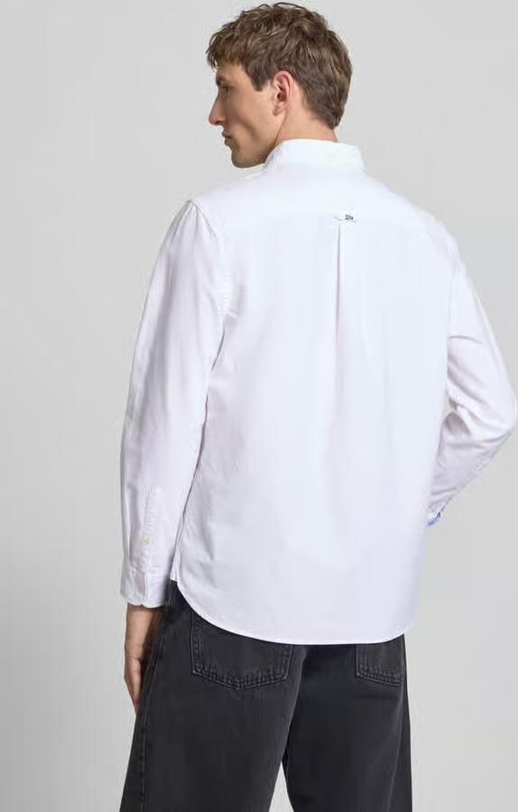 Superdry regular fit vrijetijdsoverhemd met gestikt logo - Foto 2