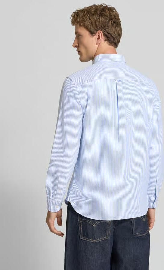 Superdry regular fit vrijetijdsoverhemd met gestikt logo