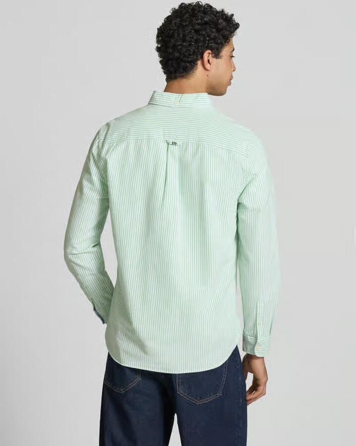 Superdry regular fit vrijetijdsoverhemd met gestikt logo - Foto 2