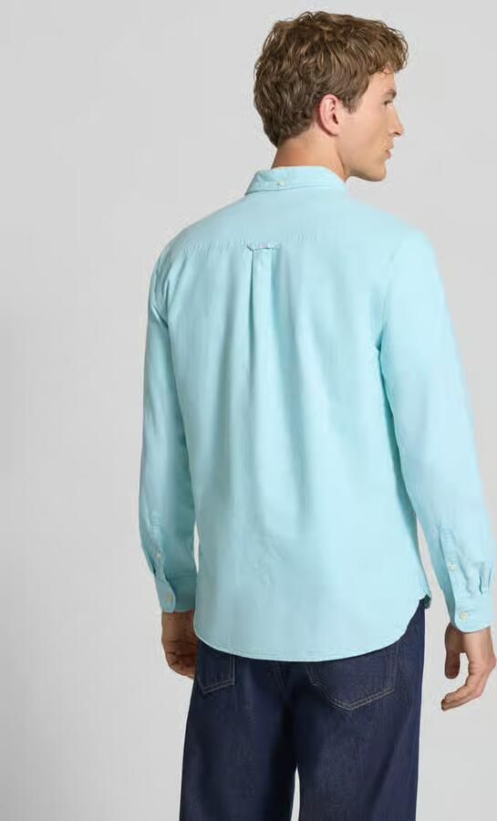 Superdry regular fit vrijetijdsoverhemd met gestikt logo
