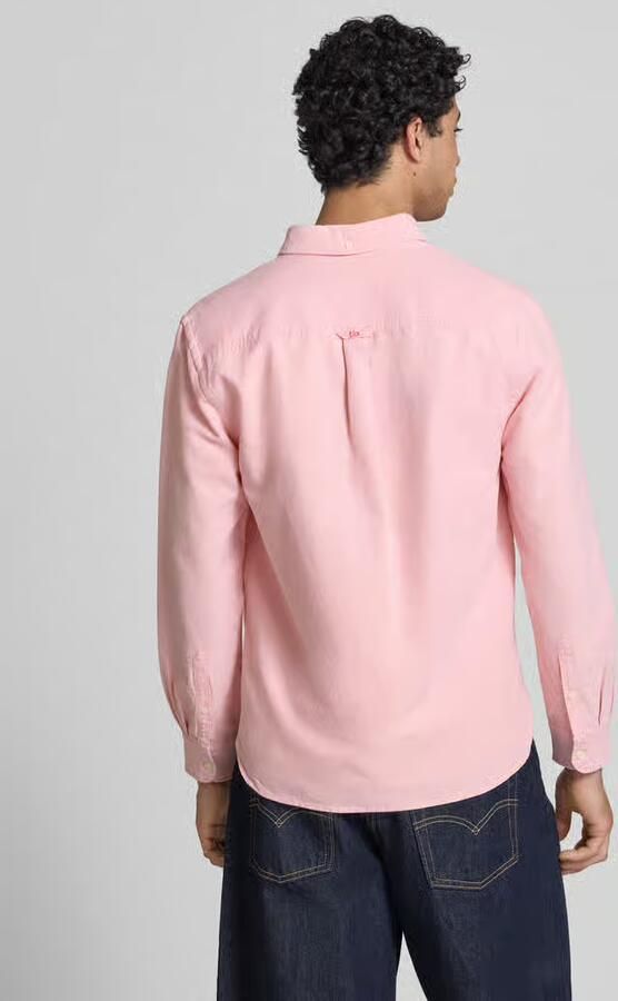 Superdry regular fit vrijetijdsoverhemd met gestikt logo