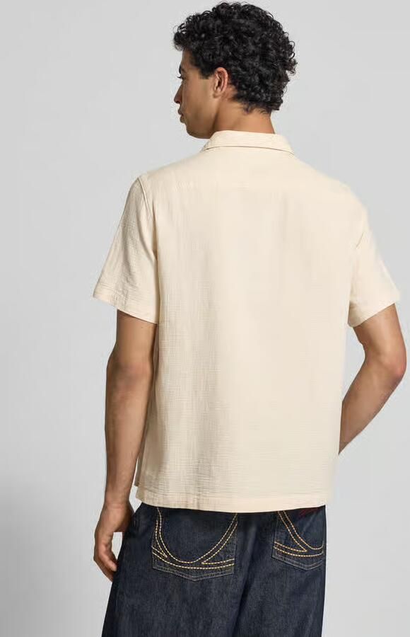Superdry regular fit vrijetijdsoverhemd met kentkraag en borstzakken - Foto 3