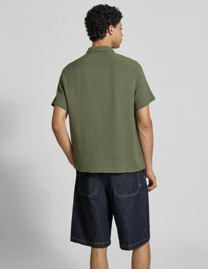Superdry regular fit vrijetijdsoverhemd met kentkraag en borstzakken - Foto 2