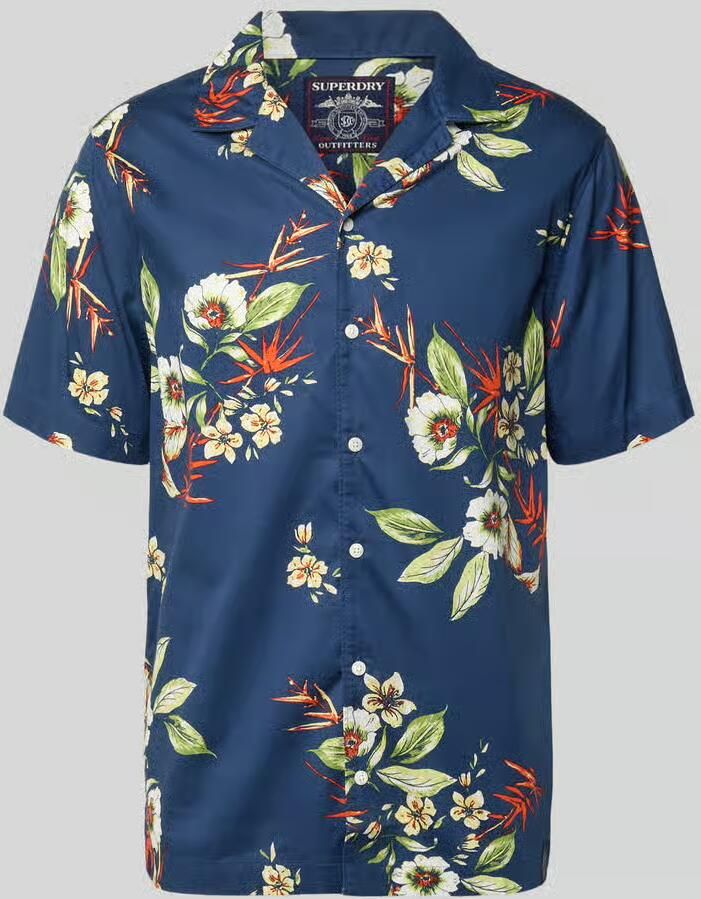 Superdry regular fit vrijetijdsoverhemd met reverskraag - Foto 2
