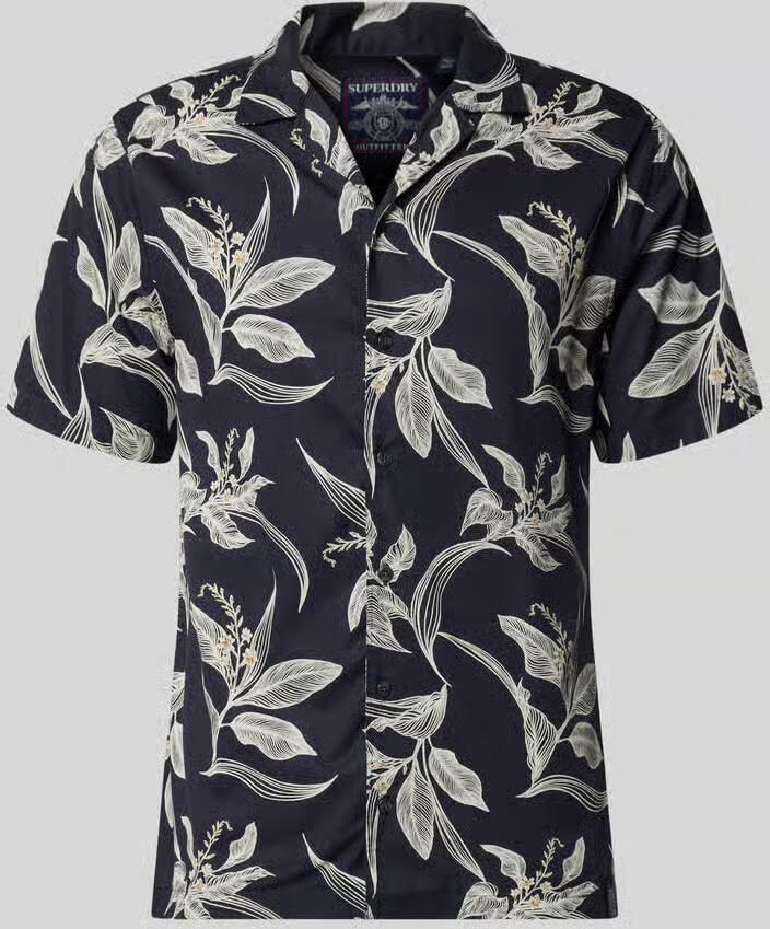 Superdry regular fit vrijetijdsoverhemd met reverskraag