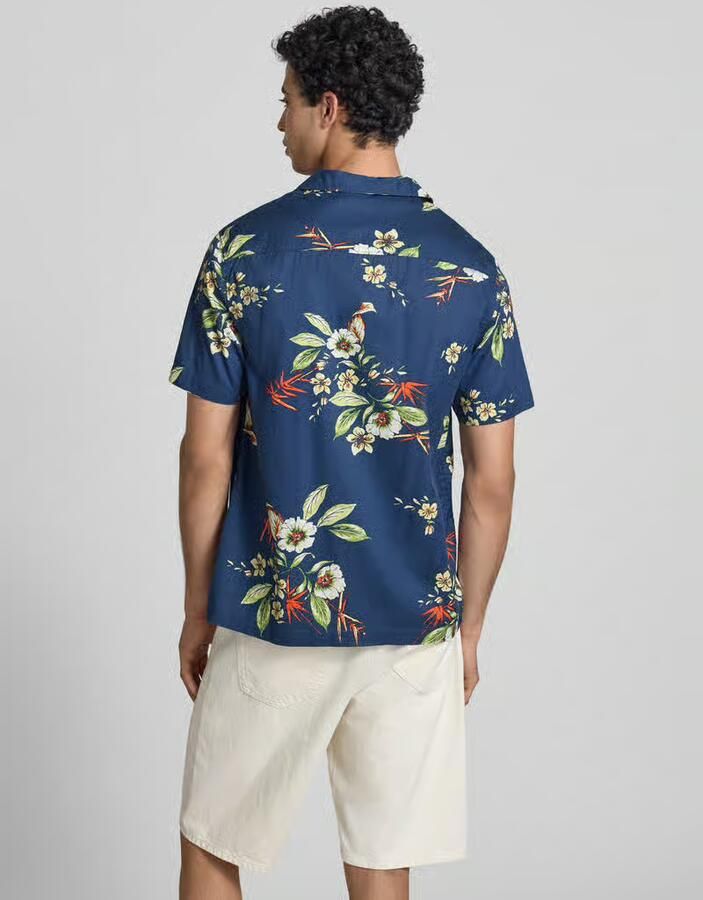 Superdry regular fit vrijetijdsoverhemd met reverskraag - Foto 2