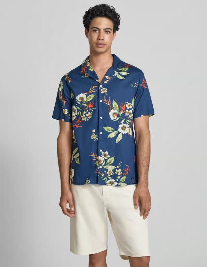 Superdry regular fit vrijetijdsoverhemd met reverskraag - Foto 3