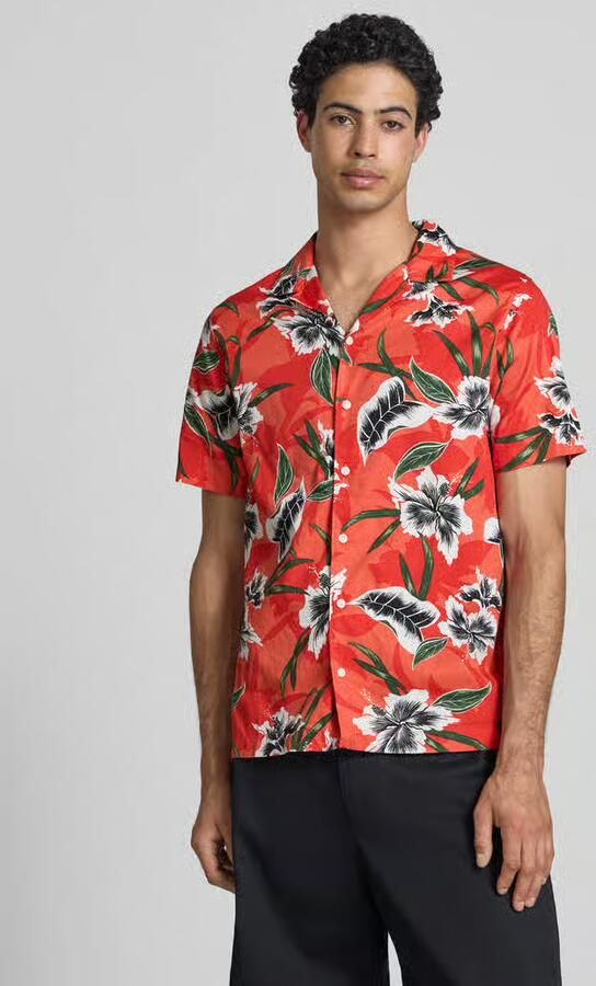 Superdry regular fit vrijetijdsoverhemd met reverskraag - Foto 3