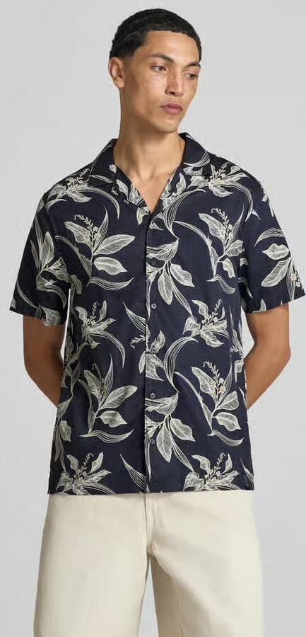 Superdry regular fit vrijetijdsoverhemd met reverskraag - Foto 3